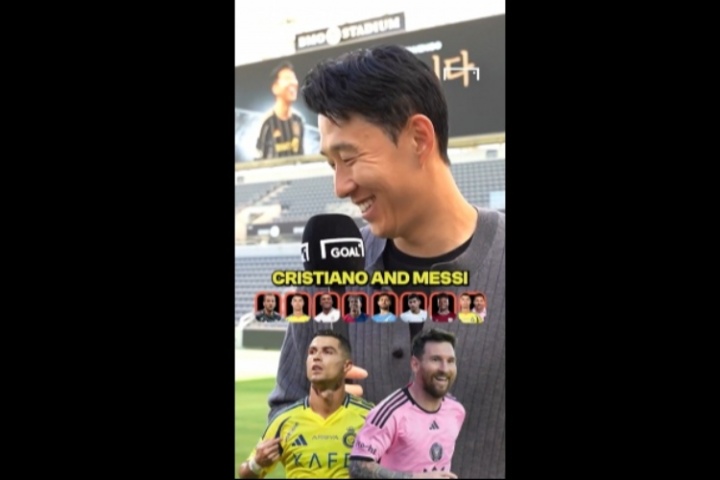 kaiyun sports-孙兴慜：射手选凯恩 技巧选C罗 潜力选亚马尔 GOAT选C罗和梅西